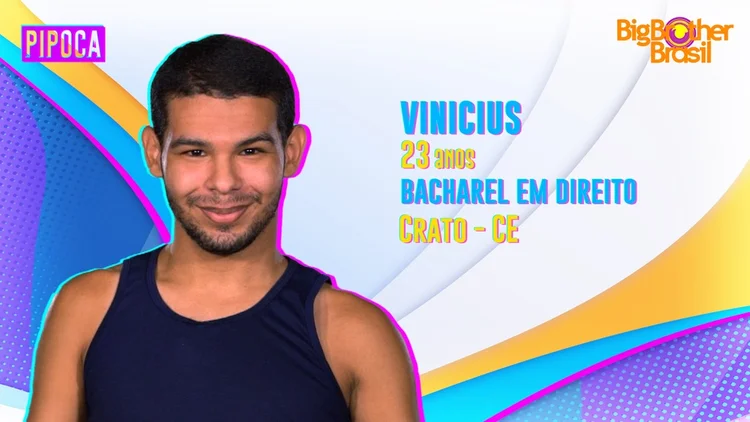 Vinicius, do Ceará, é um dos novos participantes do BBB22 (GShow/Reprodução)