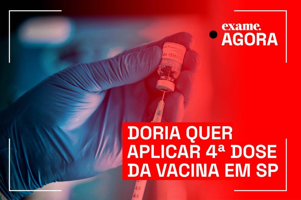 São Paulo quer aplicar 4ª dose de vacina na população