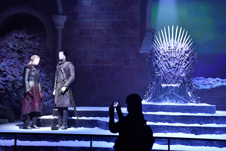Abertura do novo tour no estúdio de "Game of Thrones" na Irlanda do Norte. (Clodagh Kilcoyne/Reuters)