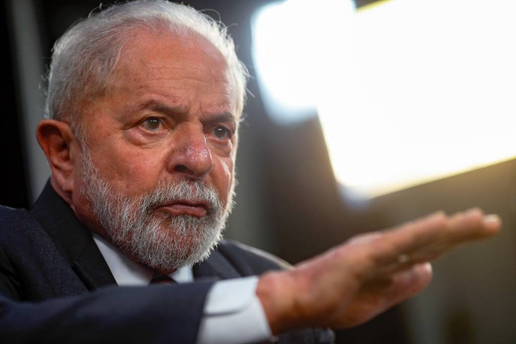 Ex-presidente Luiz Inácio Lula da Silva durante entrevista à Reuters em São Paulo
17/12/2021 REUTERS/Amanda Perobelli (Amanda Perobelli/Reuters)