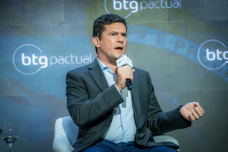 Sergio Moro no CEO Conference Brasil 2022. (BTG Pactual/Divulgação)