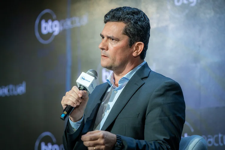 Sergio Moro: ex-juiz foi responsável pelos processos da Lava-Jato no Paraná. (BTG Pactual/Divulgação)