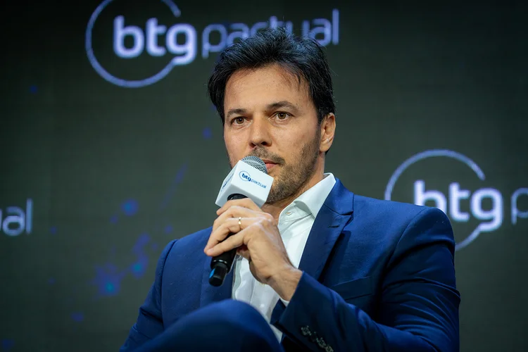 Fábio Faria no CEO Conference Brasil 2022. (BTG Pactual/Divulgação)