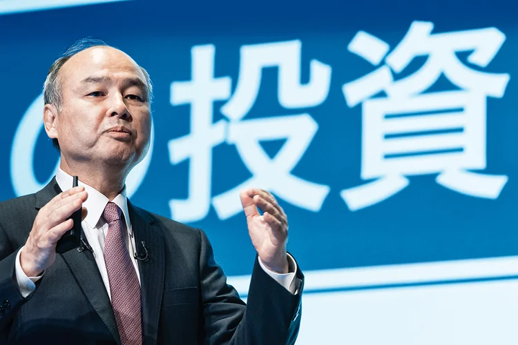 O bilionário japonês Masayoshi Son (Tomohiro Ohsumi/Getty Images)