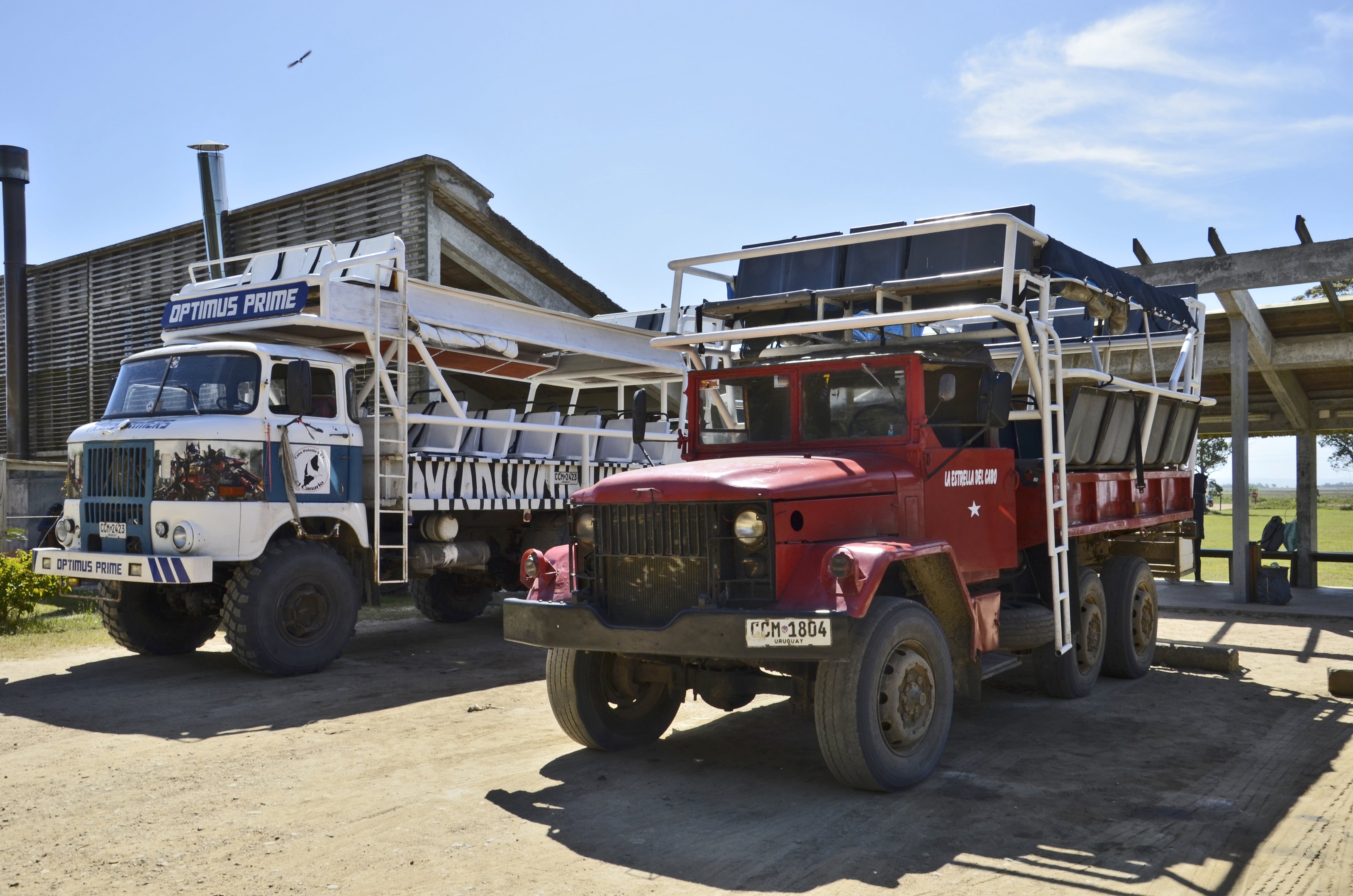Cabo Polonio trucks