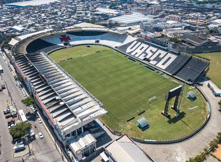 Vista do estádio São Januario. (Buda Mendes/Getty Images)