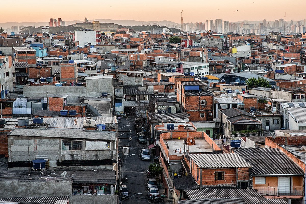 Favela de Heliópolis, em São Paulo