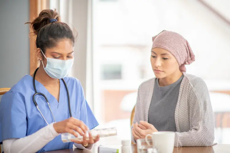 Câncer de mama: só em 2020, mais de dois milhões de casos da doença foram diagnosticados pelo mundo (GettyImages/Getty Images)