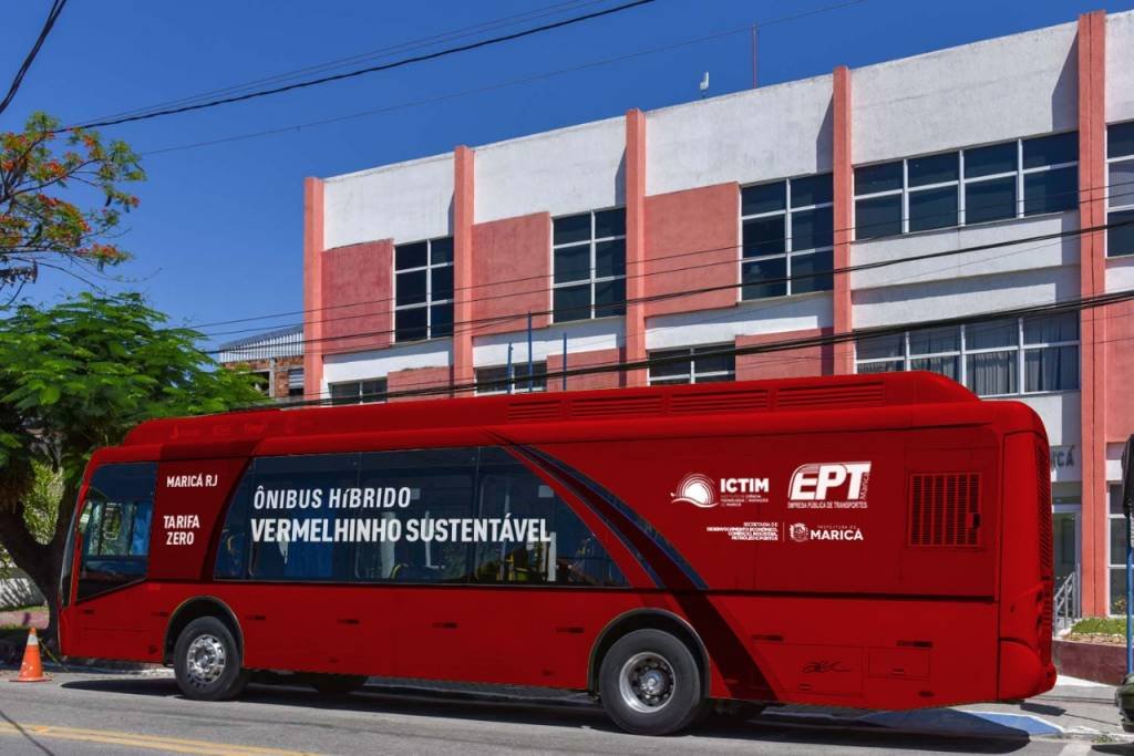 Tarifa zero e carbono zero: Maricá tem ônibus híbridos e com energia limpa