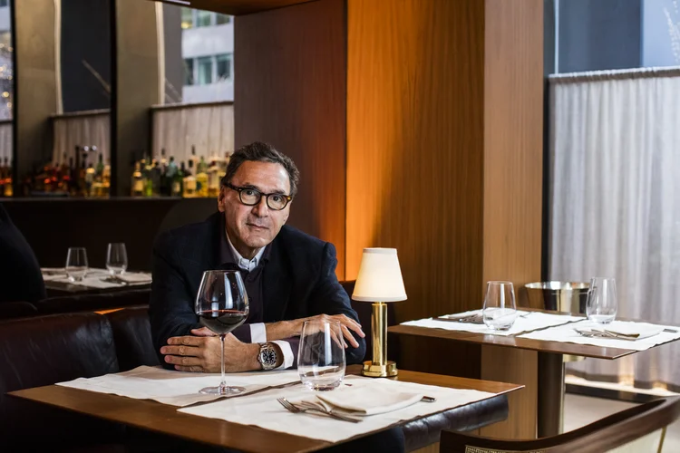 Gero Fasano no restaurante de Nova York: abertura aguardada (Eric Medsker/Divulgação)