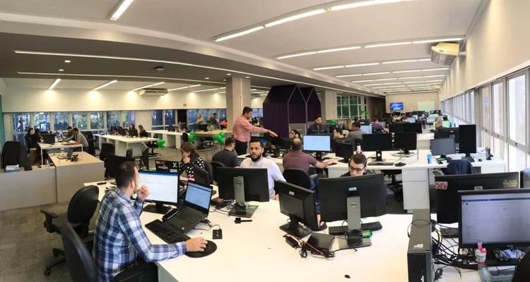 Escritório da Senior Sistemas, em Joinville (Foto/Reprodução)