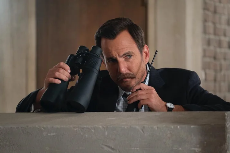 Will Arnett como Terry Seattle na série "Murderville". (Darren Michaels/Netflix)