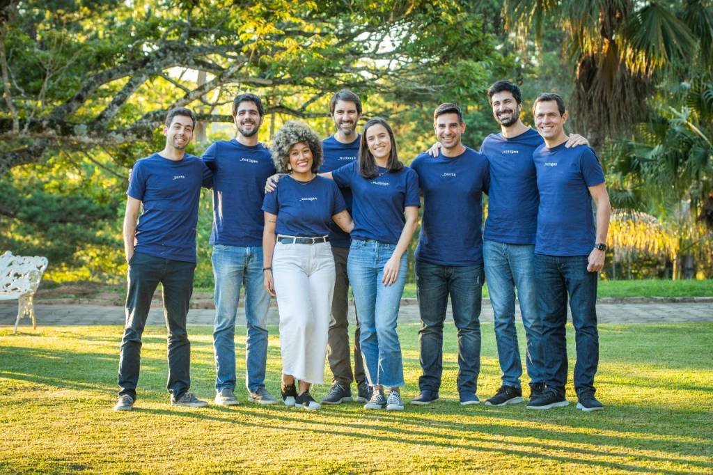 Time de fundadores da edtech Galena: 1,8 mil vagas ao longo de 2022 para o programa de qualificação profissional à carreira de vendas e sucesso do cliente (Divulgação/Divulgação)