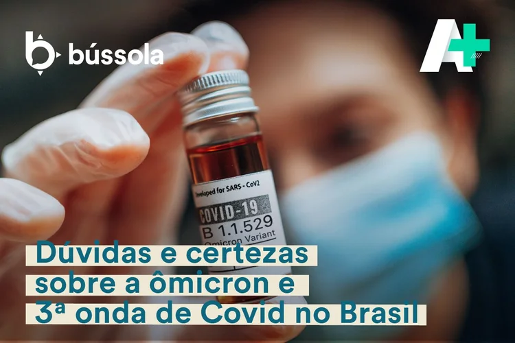 Novo episódio do A+ entrevista Paulo Lotufo, epidemiologista da USP, sobre o atual estágio da pandemia, com a explosão de casos da variante ômicron no país e no mundo (Bússola/Divulgação)