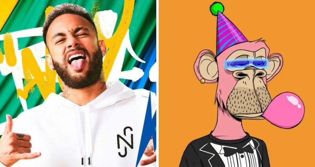 Neymar ganha mais de R$1,4 milhão com distribuição de tokens da Bored Ape