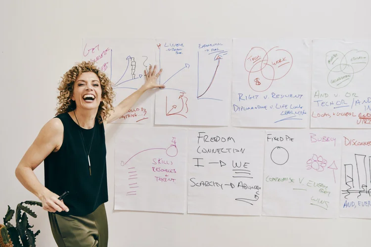 Elatia Abate: a empresária e especialista em futuro do trabalho organizou webinar gratuito sobre resiliência (Nick Onken/Divulgação)