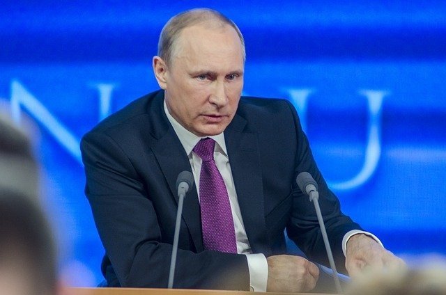 O presidente russo, Vladimir Putin, foi espião da União Soviética (Pixabay/Reprodução)