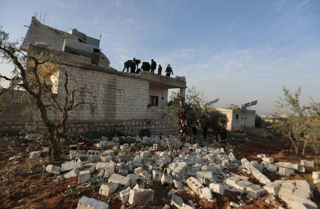 EUA: Segundo o Observatório Sírio para os Direitos Humanos (OSDH), a operação deixou 13 mortos, incluindo 7 civis (3 mulheres e 4 crianças) (AFP/AFP)