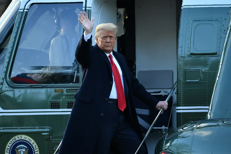 Trump: ex-presidente diz que nunca desistiria da corrida eleitoral (AFP/AFP)