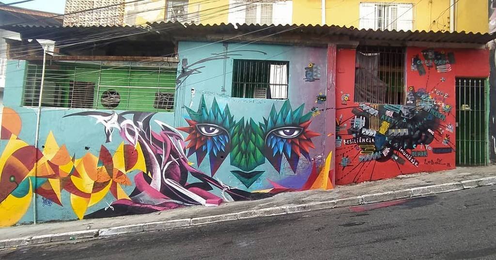 Galeria de arte a céu aberto dá vida à zona leste de SP