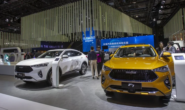 GWM confirma a produção de dois carros no Brasil: um SUV e uma picape média, ambos modelos híbridos (Oriental Image/Agência Brasil)