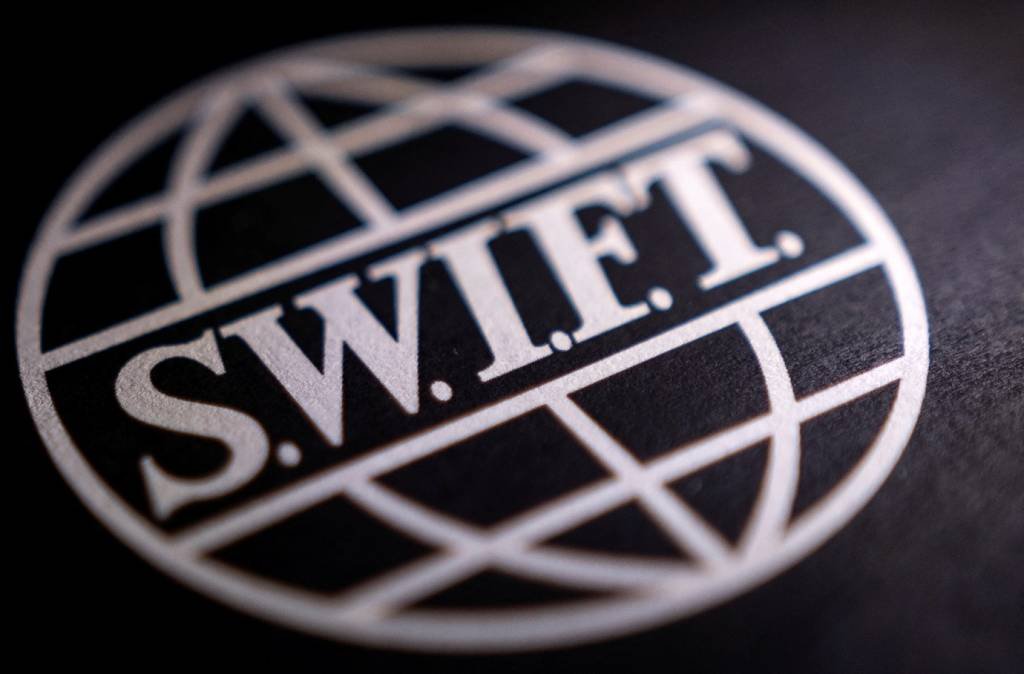 Society for Worldwide Interbank Financial Telecommunication, ou SWIFT (Dado Ruvic/Reuters)