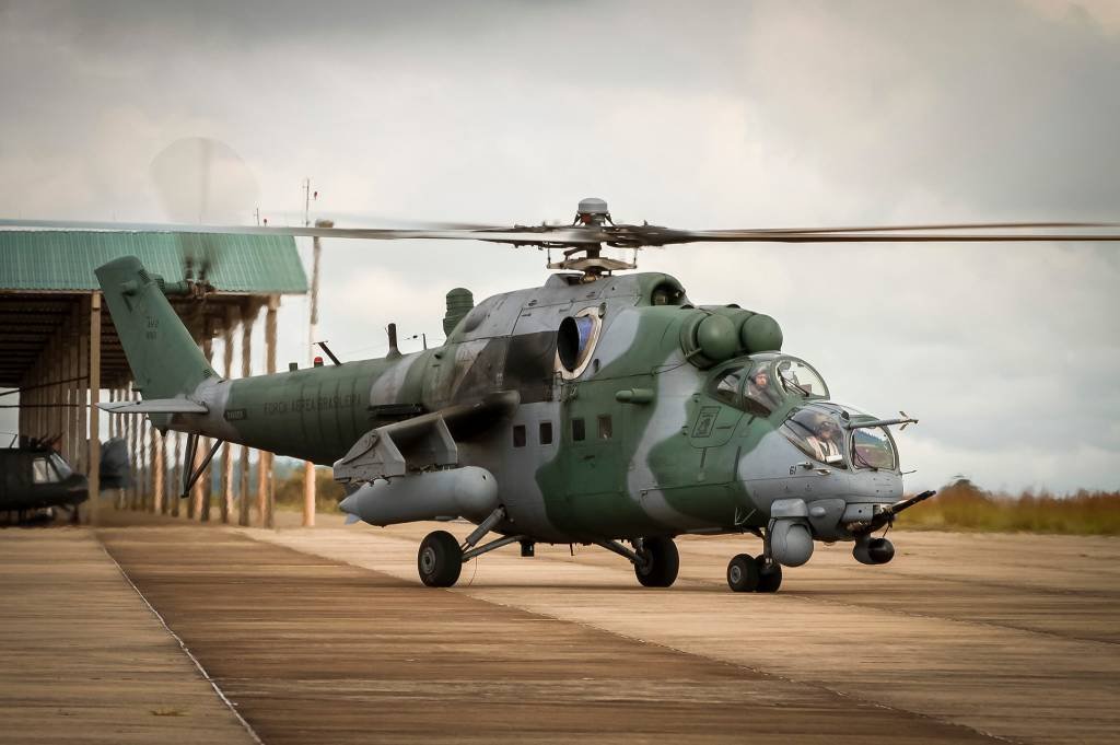 Há doze unidades do helicoptero em operação no Brasil  (Força Aérea Brasileira/Divulgação)
