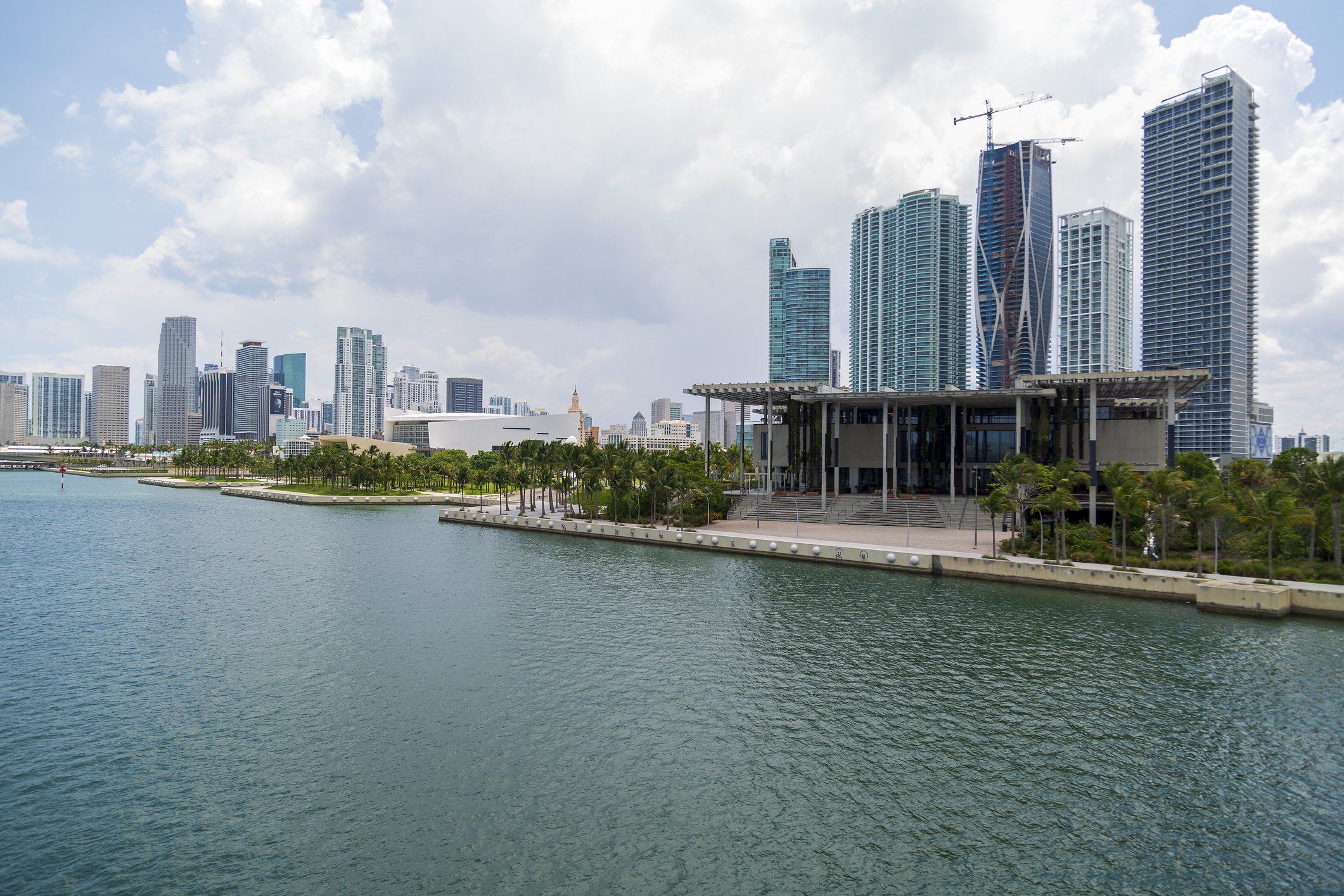 Miami Perez Museum American Airlines Skyline