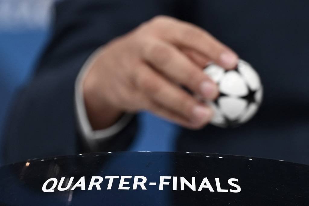 Sorteio das quartas de final da Champions 2021/22