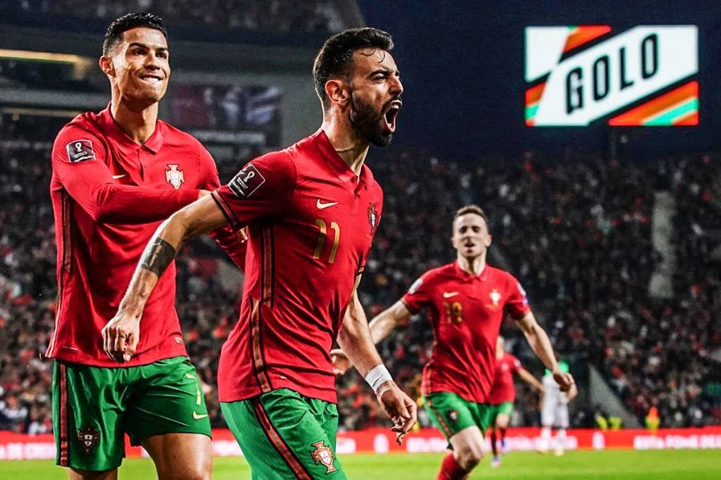Portugal: a seleção da Macedônia foi a grande surpresa da fase final da repescagem por eliminar a tetracampeã mundial Itália (Getty Images/Gualter Fatia)