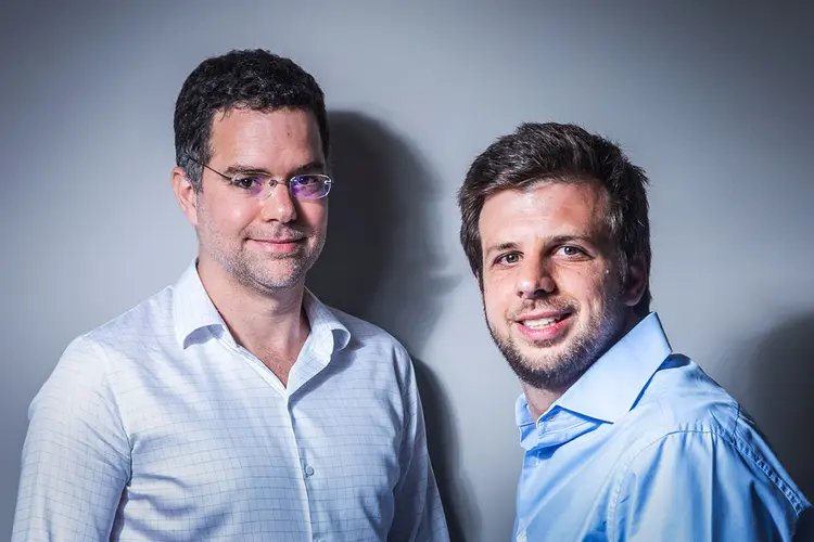 Christian Faricelli (à esquerda) e Tiago Ring, gestores da Absolute Investimentos (Leandro Fonseca/Exame)