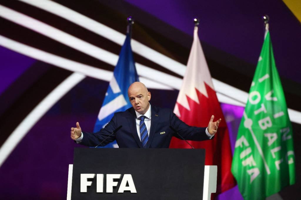 Fifa: O número de times por continente ainda será definido pela entidade (Kai Pfaffenbach/Reuters)