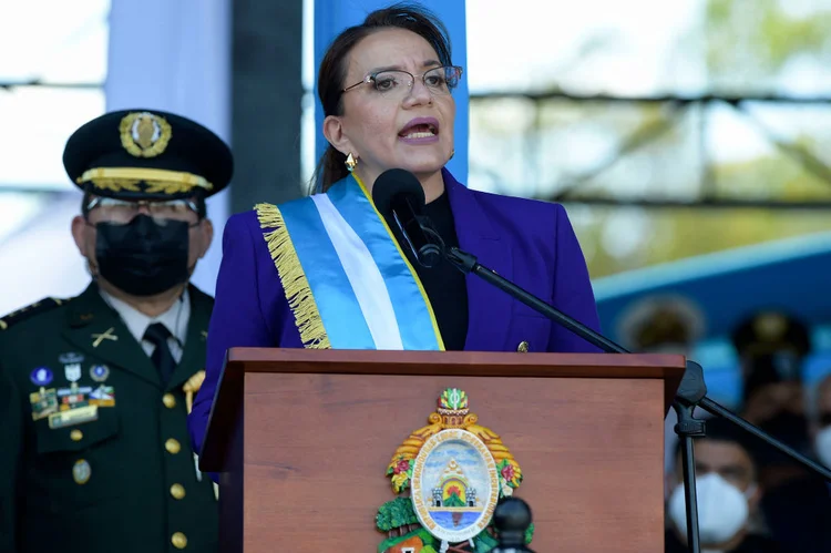 Xiomara Castro, presidente de Honduras (Orlando Sierra / AFP //Getty Images)