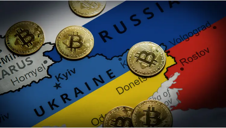 Como a Ucrânia está utilizando criptomoedas como “arma monetária" contra a Rússia (Reprodução/Shutterstock)