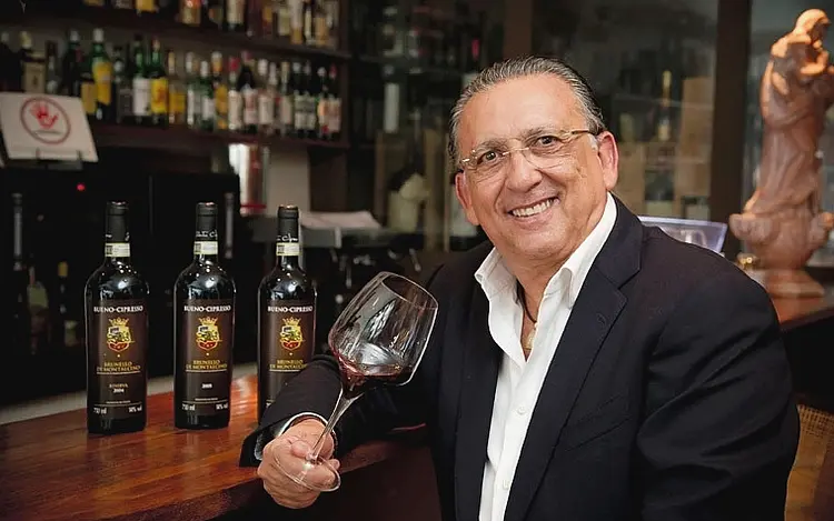 Galvão Bueno: apresentador também é sócio de uma marca de vinhos (Bueno Wines/Divulgação)