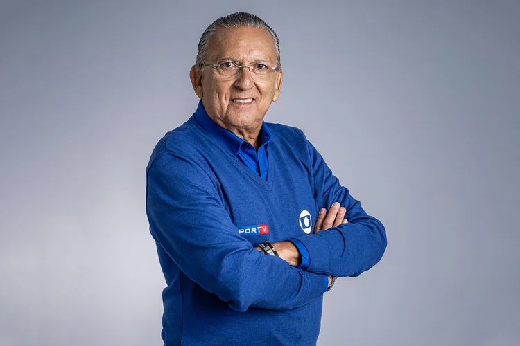 Galvão: o narrador ingressou na TV Globo em 1981 e, desde então, participou de todas as grandes coberturas de esporte na emissora (Mauricio Fidalgo/Globo/Divulgação)