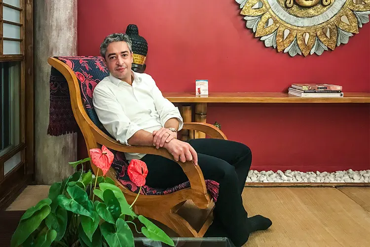 Gustavo Albanesi, fundador e CEO da rede de franquias Buddha Spa: clientes em home office fazem mais massagens — e em horários mais bem distribuídos na semana (Divulgação/Divulgação)