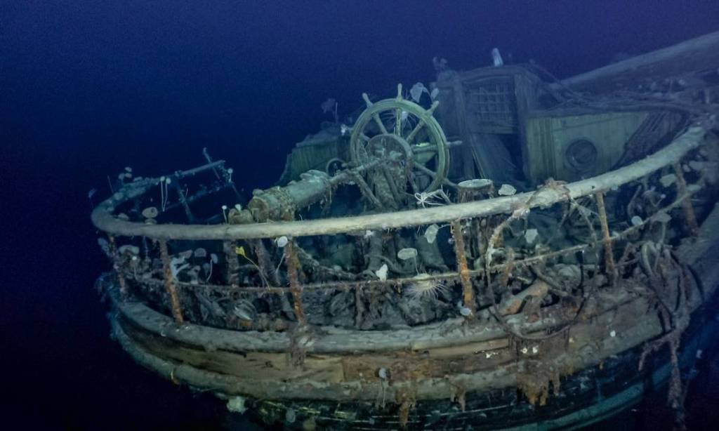 Navio que naufragou em 1915 na Antártica é encontrado no fundo do mar