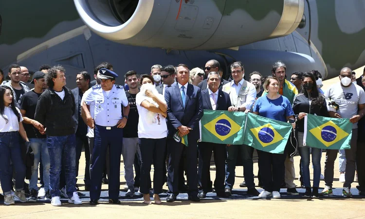Grupo tem 43 brasileiros, 19 ucranianos, 5 argentinos e um colombiano (Marcelo Camargo/Agência Brasil)