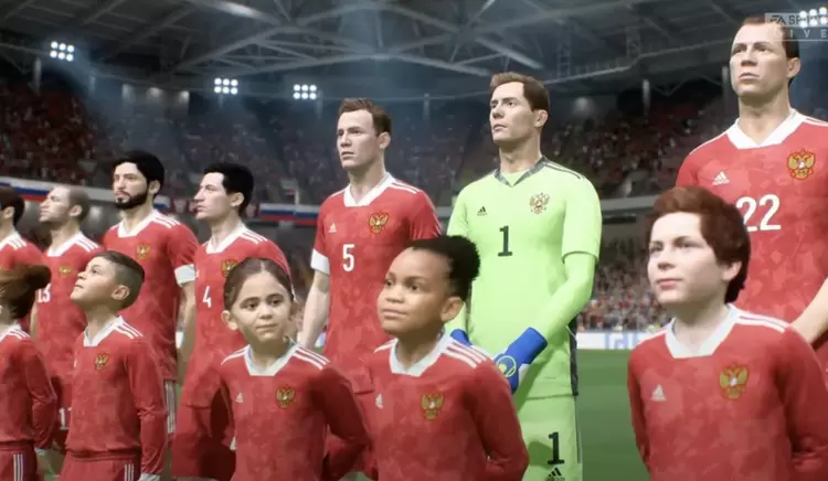 Time russo no FIFA (EA Sports/Divulgação)