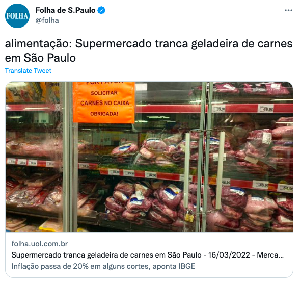 Twitter Folha de São Paulo