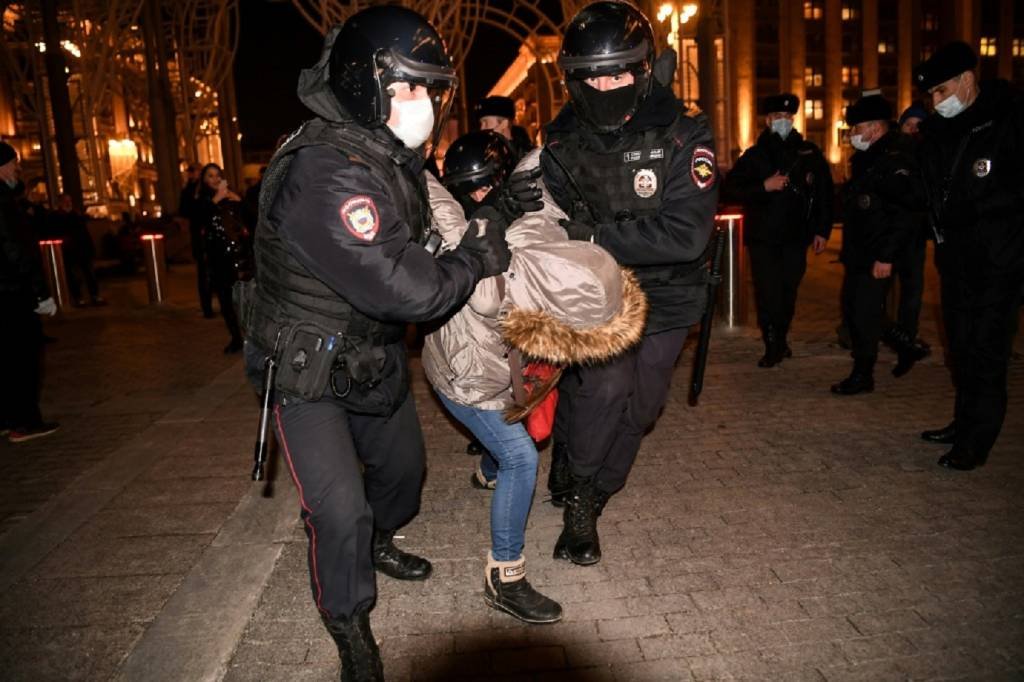 Mais de 4.300 são detidos na Rússia em protestos contra a guerra