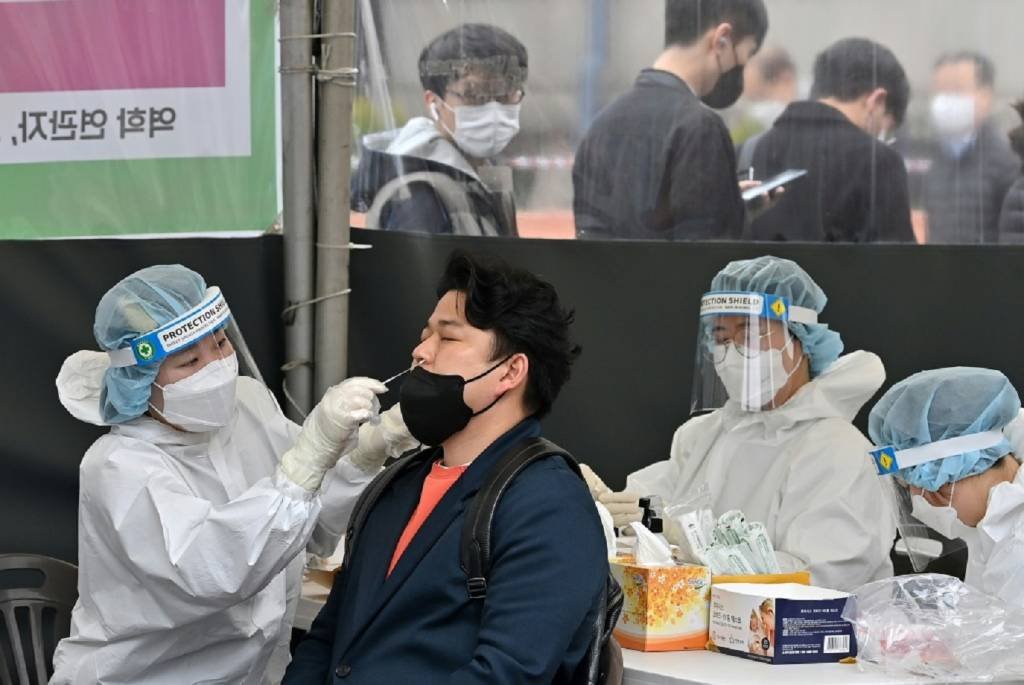Coreia do Sul registra recorde de 620 mil casos de covid-19 em um dia