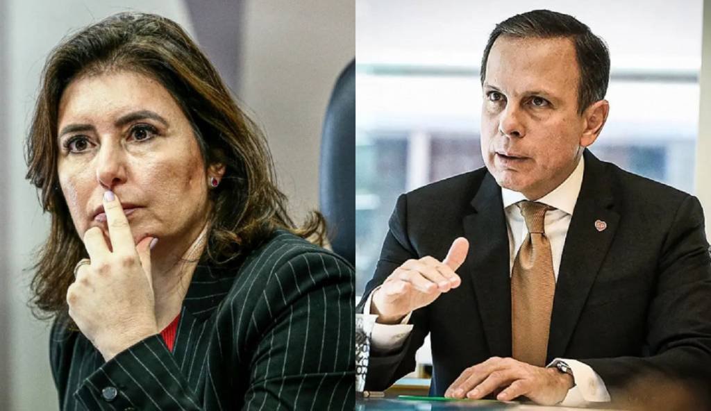 PSDB e MDB aceleram pesquisa com Doria e Tebet em meio a divergências