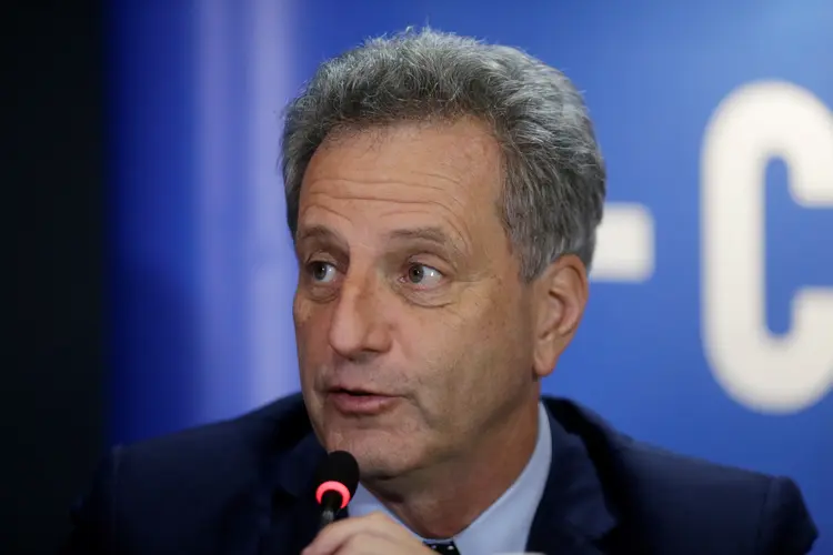 Em entrevista, o presidente do Flamengo, Rodolfo Landim, explicou o planejamento do clube para novo estádio. (Jorge Adorno/Reuters)