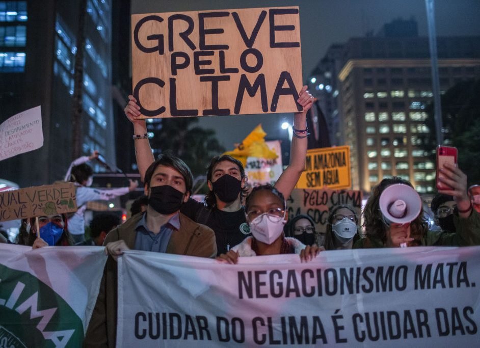 Global Climate Strike As Brazil Battles Drought And Fire