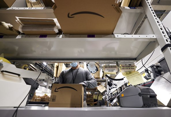 Amazon: o prejuízo líquido ficou em US$ 3,8 bilhões (Chris Ratcliffe/Bloomberg via/Getty Images)