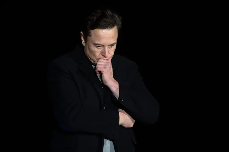 Elon Musk, fundador da SpaceX e CEO da Tesla: expoente do boom da tecnologia, Musk pode enfrentar, em breve, uma estagnação em seus negócios (JIM WATSON/Getty Images)