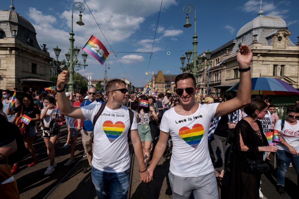 Budapest Pride March Takes Place Against A Backdrop Of The Hungarian Government's Anti-LGBT Campaign