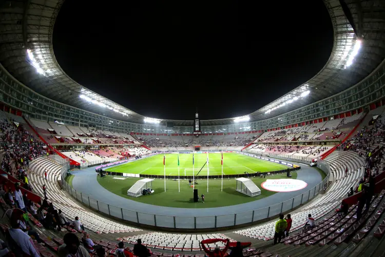 Estádio de Lima: jogo do Flamengo poderia ser adiado em meio a toque de recolher no Peru (Daniel Apuy/Getty Images)